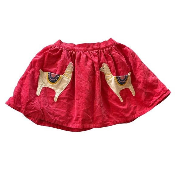 Mini Boden Other - Mini Boden Pink Embellished Skater Skirt